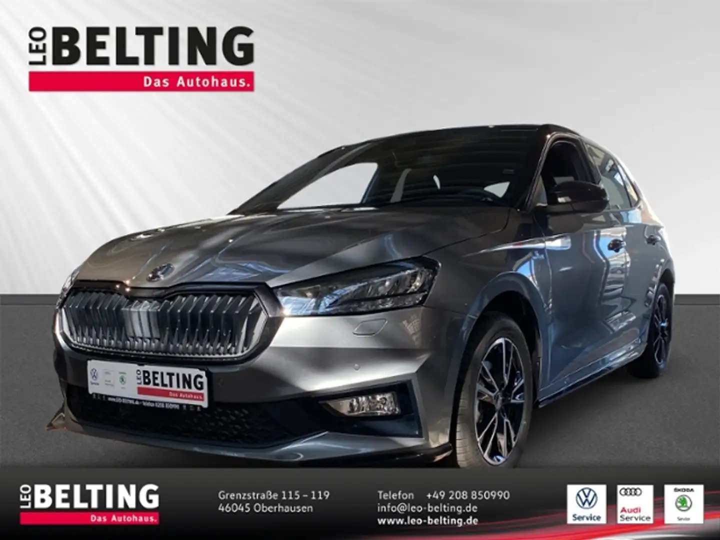 Skoda Fabia Monte Carlo 1.5 TSI DSG Kessy Kamera 5J Gar. Grey - 1