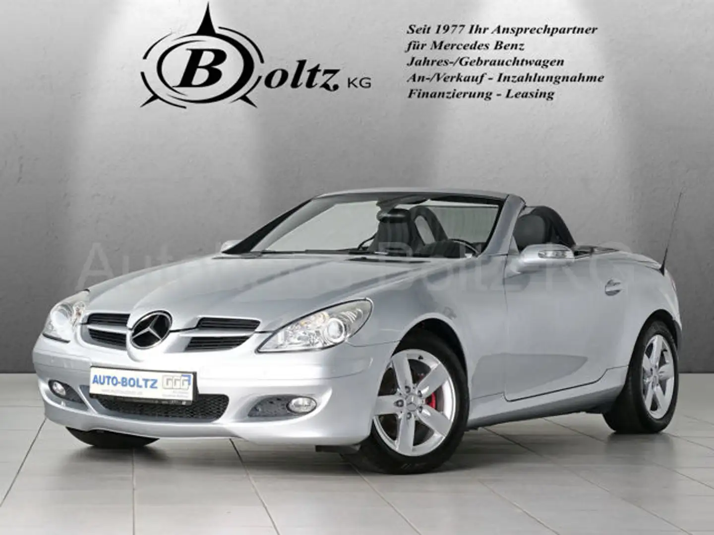 Mercedes-Benz SLK 200 Audio 20 Leder Sportfahrwerk Sitzh. PTS Argent - 1