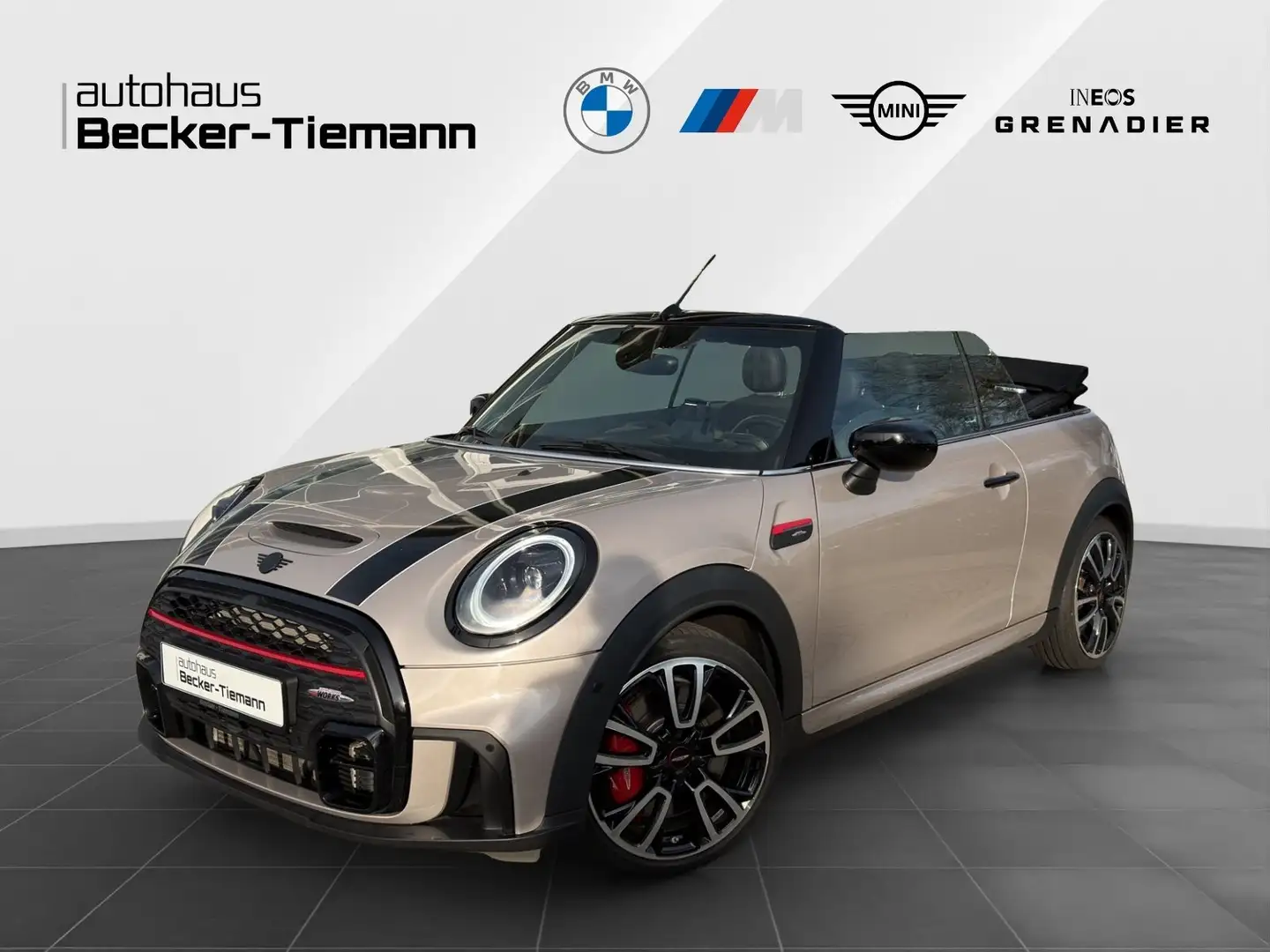 MINI John Cooper Works Cabrio John Cooper Works Harman/Kardon,Rückfahrkamera,Hea Grau - 1