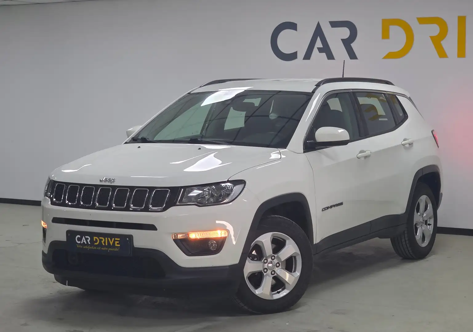 Jeep Compass 1.4 i CAMERA AR/CAPTEUR/CARPLAY/LINE ASSIST Blanc - 1