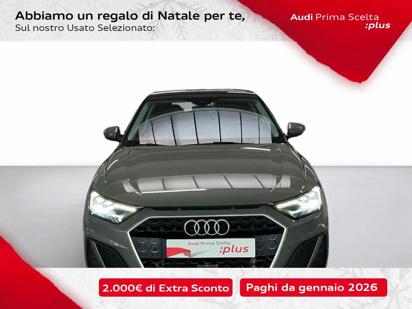 Audi A1 sportback 35 1.5 tfsi s line edition s-tronic Grigio - 2