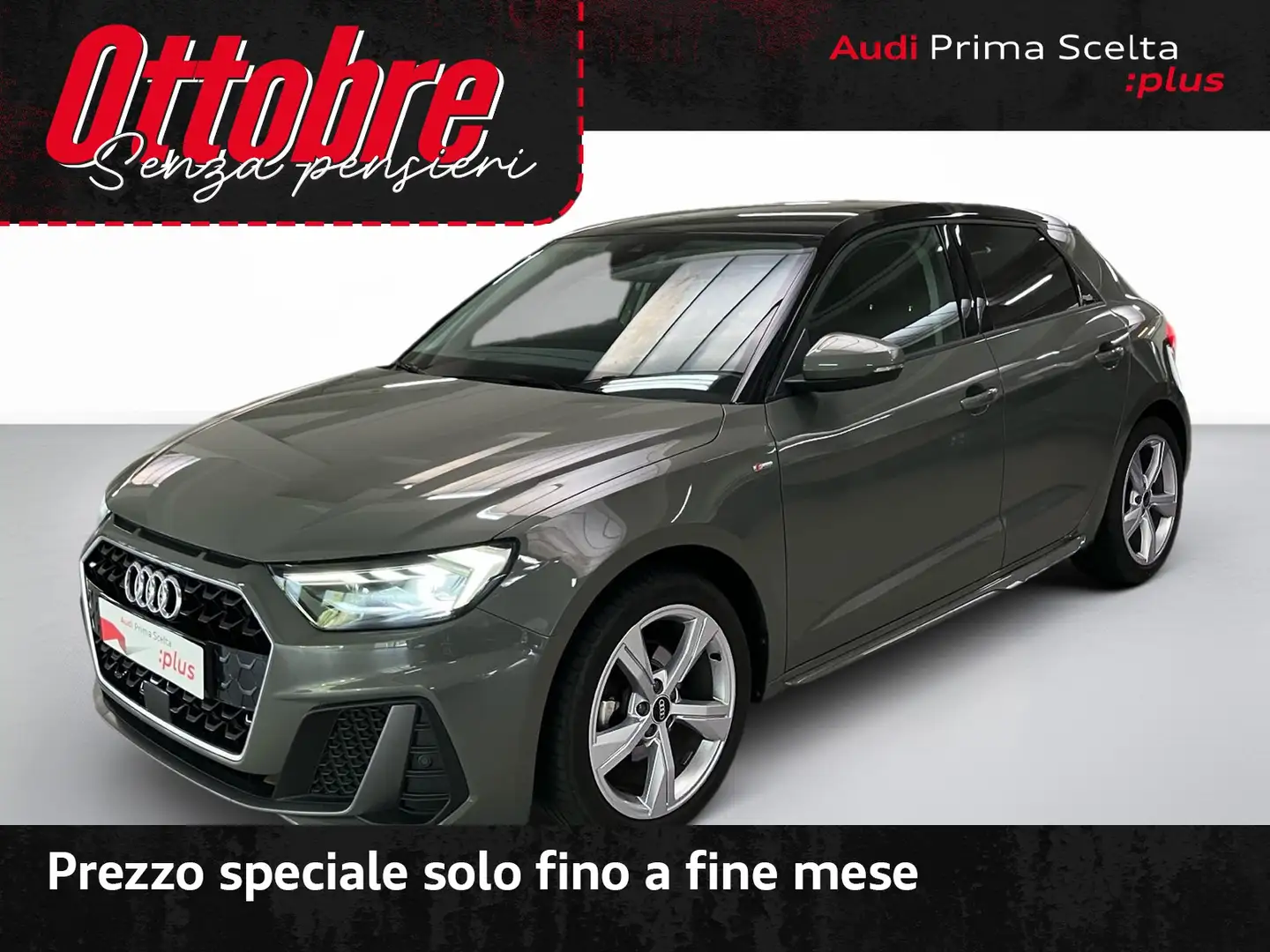 Audi A1 sportback 35 1.5 tfsi s line edition s-tronic Grijs - 1