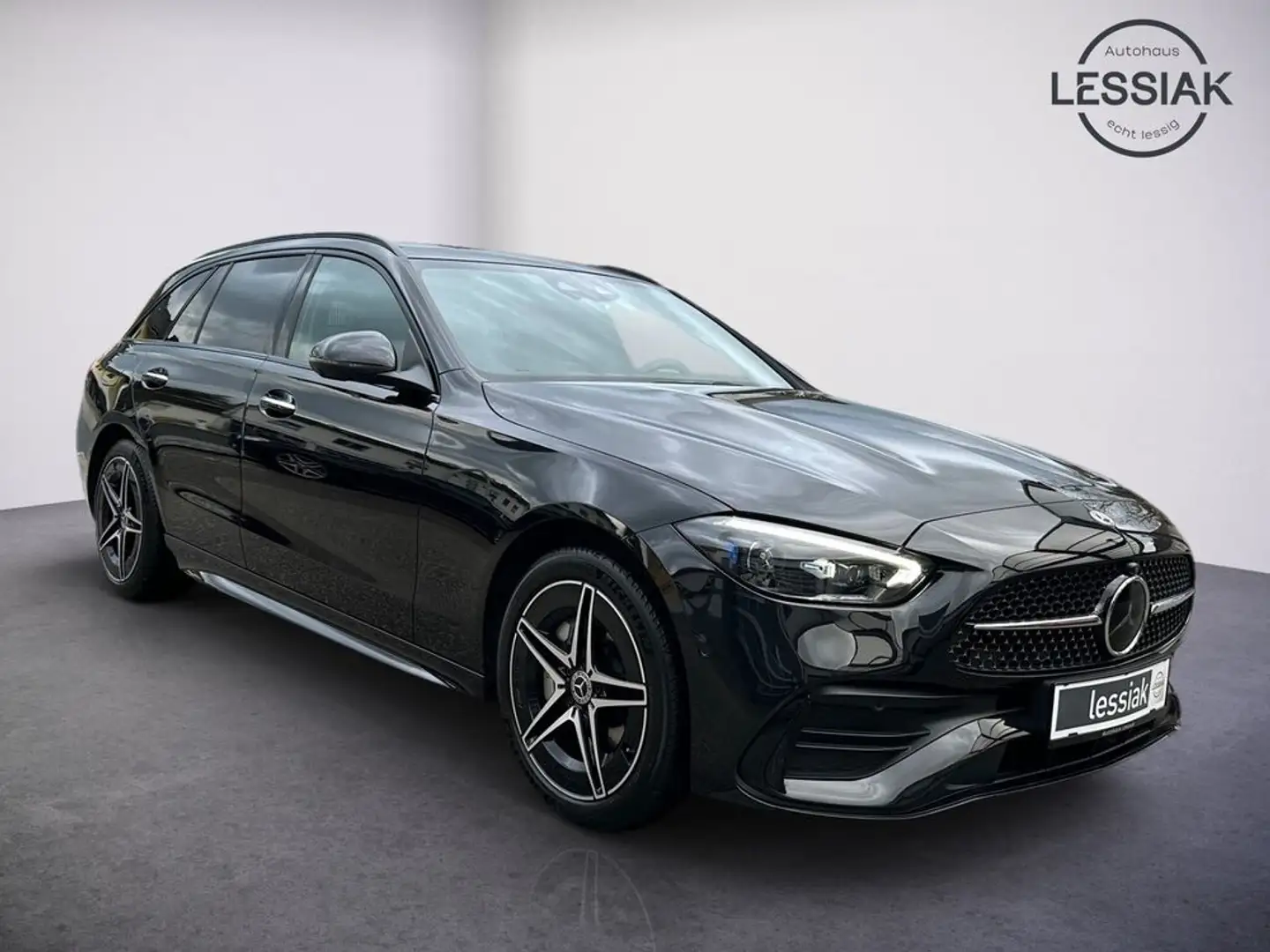 Mercedes-Benz C 300 T de 4M | AMG | Night | Premium Plus usw. Schwarz - 2
