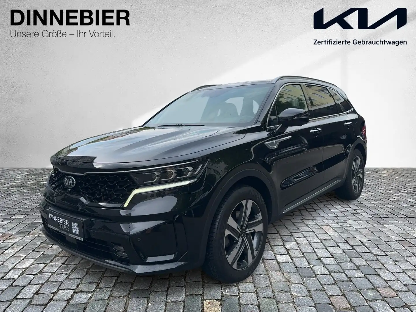 Kia Sorento 1.6T PHEV AWD AT6 PLAT NAPPA GD Zwart - 2