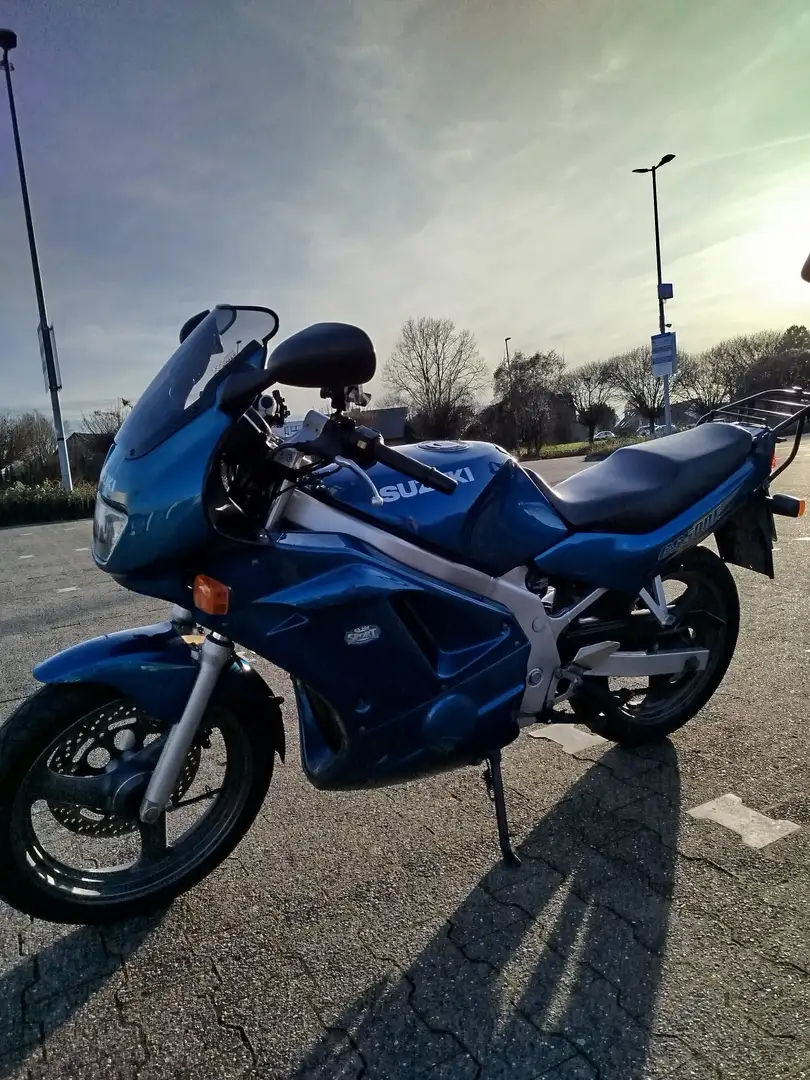 Suzuki GS 500 Eu Azul - 1