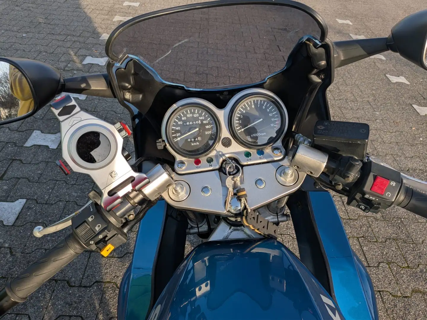 Suzuki GS 500 Eu Azul - 2