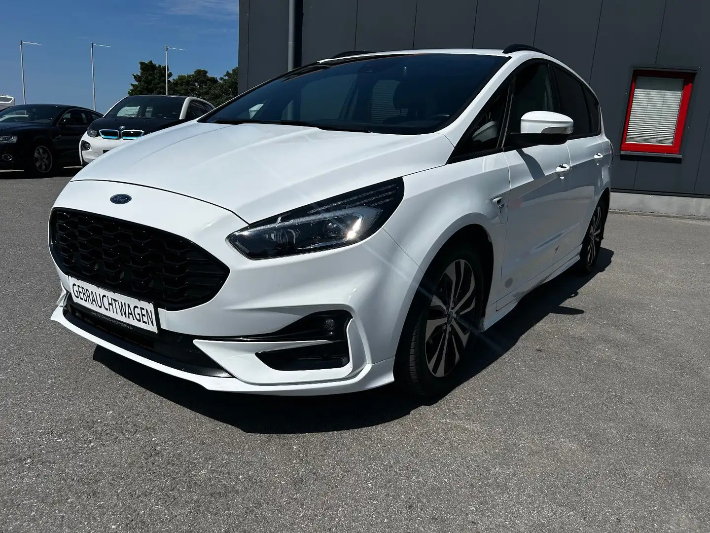 Ford S-Max S-MAX Hybrid ST-Line, ACC, AHK, 7-Sitze Weiß - 1