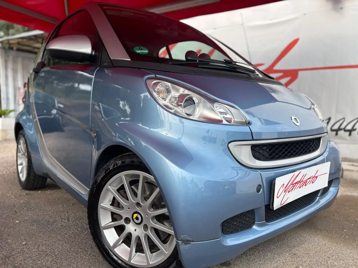 smart forTwo 1.0 mhd CAMBIO AL VOLANTE-CRUISE CONTROL Blu/Azzurro - 2