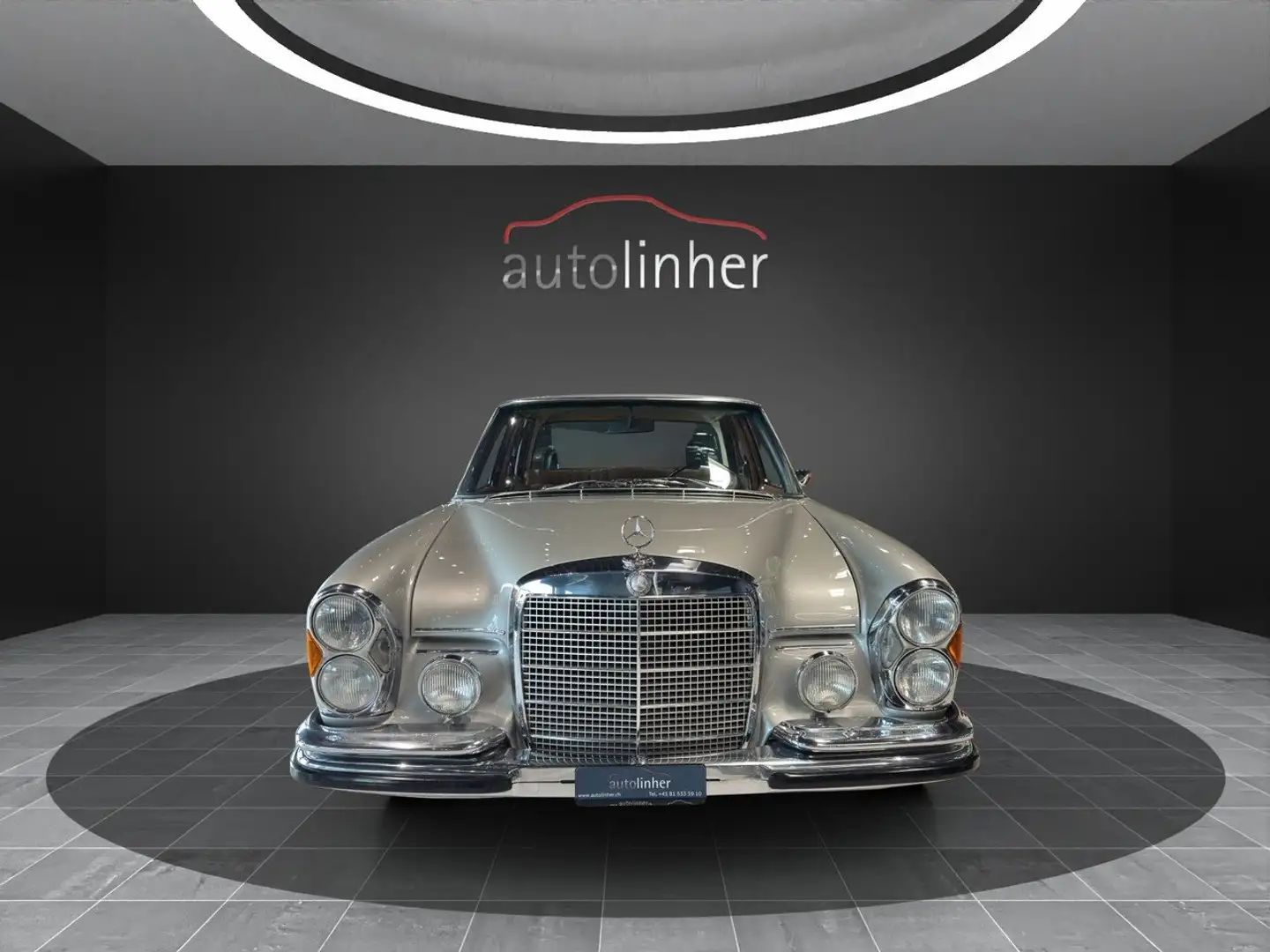 Mercedes-Benz 280 SE.  3L5 V8. 200 CH. B.AUTO. 86400 KM. Srebrny - 2