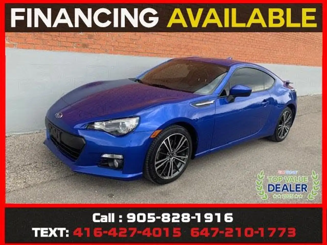 2016 Subaru BRZ