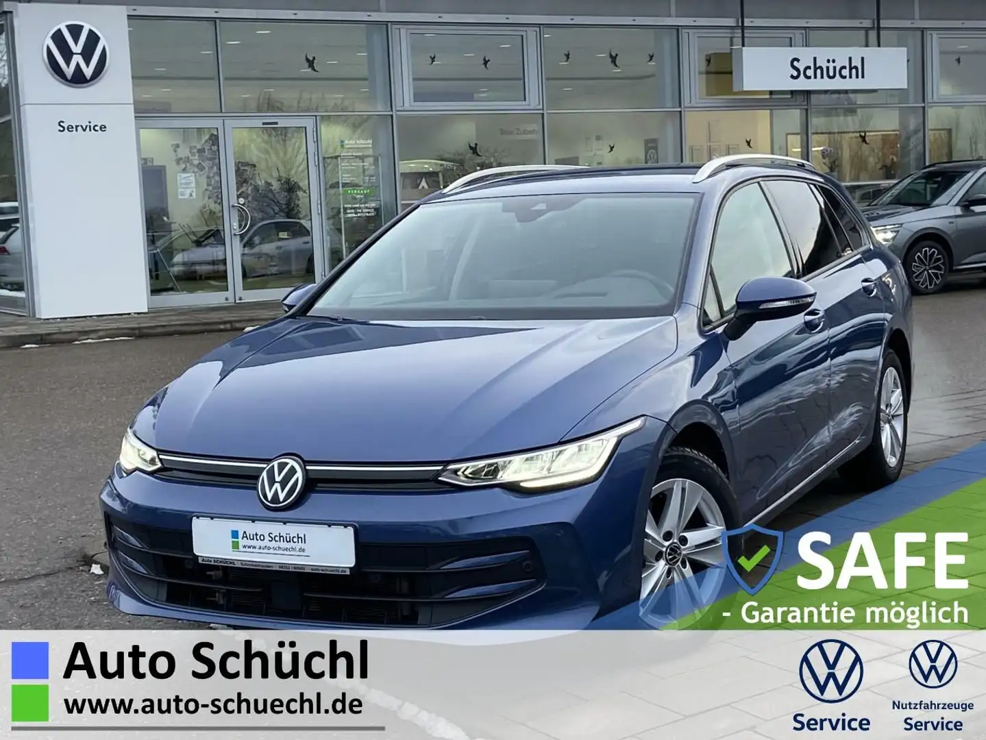 Volkswagen Golf Variant 2.0 TDI DSG Life HEAD-UP+APP-CONNEC Blau - 1