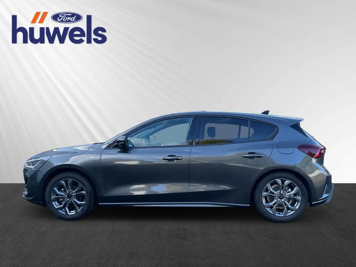 Ford Focus ST-Line X 1.0 Ecoboost +RFK+LED+PANO+PDC+M&S+NAVI+ Gris - 2