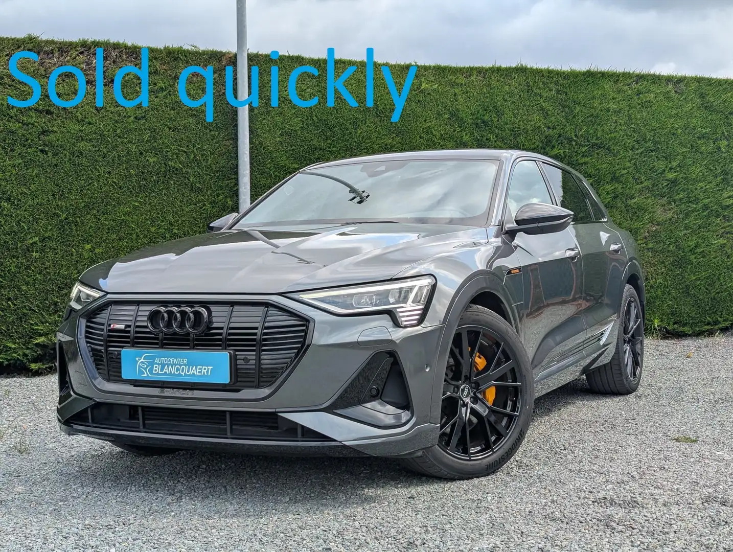 Audi e-tron ! verkocht ! - 2x s-line + black style - matrix Gris - 1