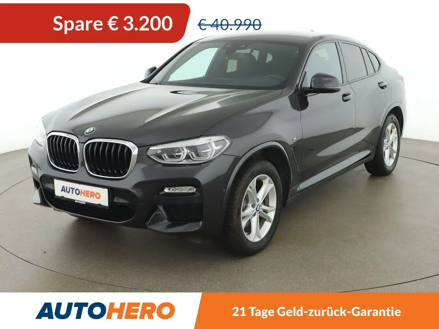 BMW X4 xDrive 20d M Sport Aut. *LED*NAVI*CAM*AHK* Schwarz - 1