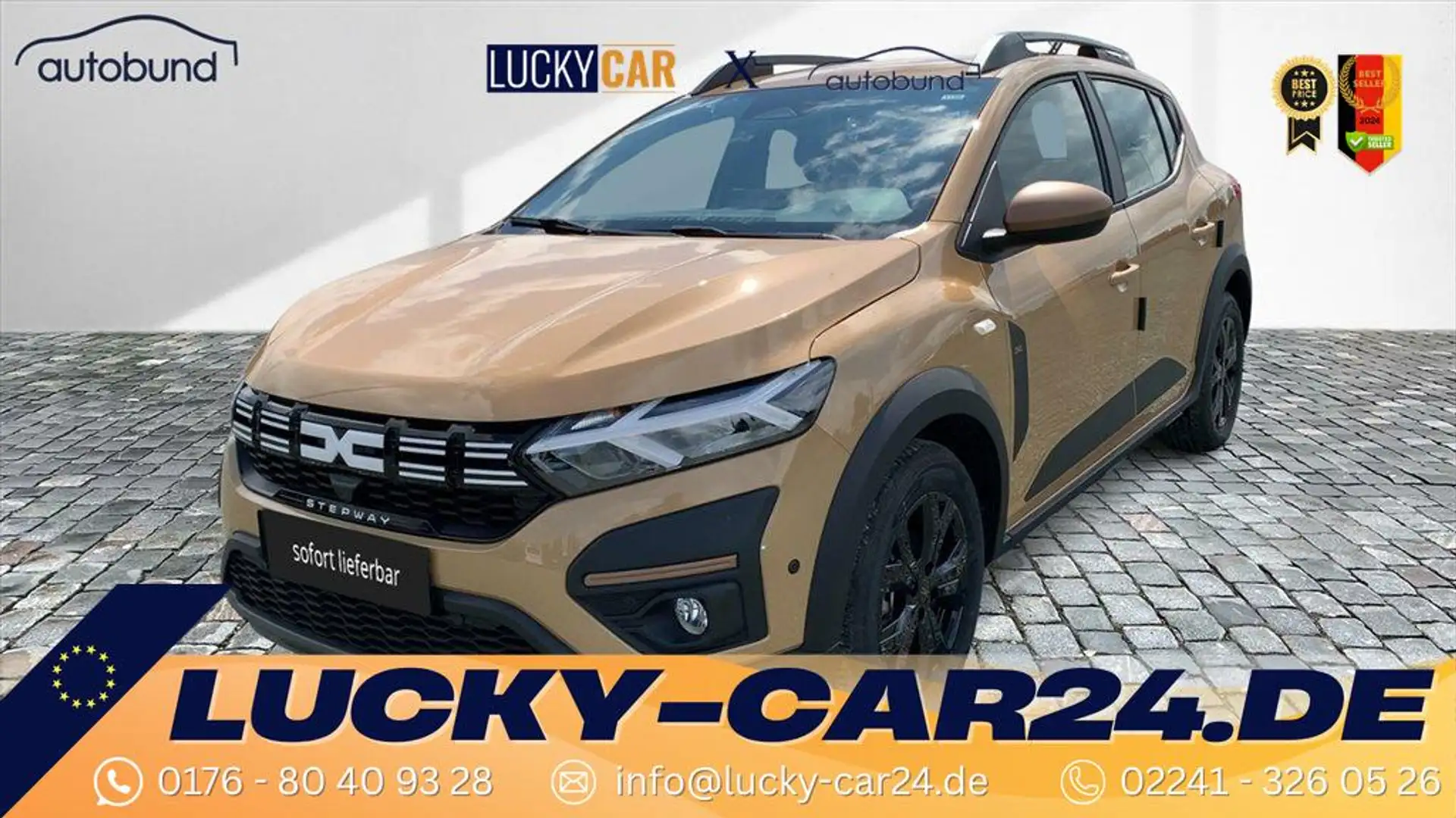 Dacia Sandero EXTREME III Stepway 1,0 Eco-G 100 LPG Keyless L... Beige - 1