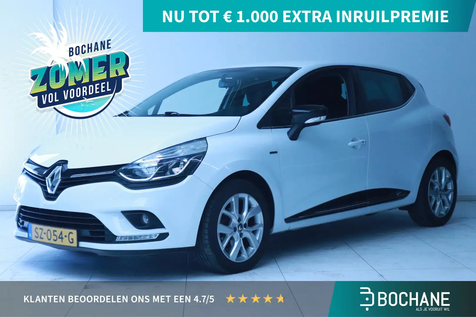 Renault Clio 0.9 TCe Limited Airco/Keyless-Entry/PDC Wit - 1