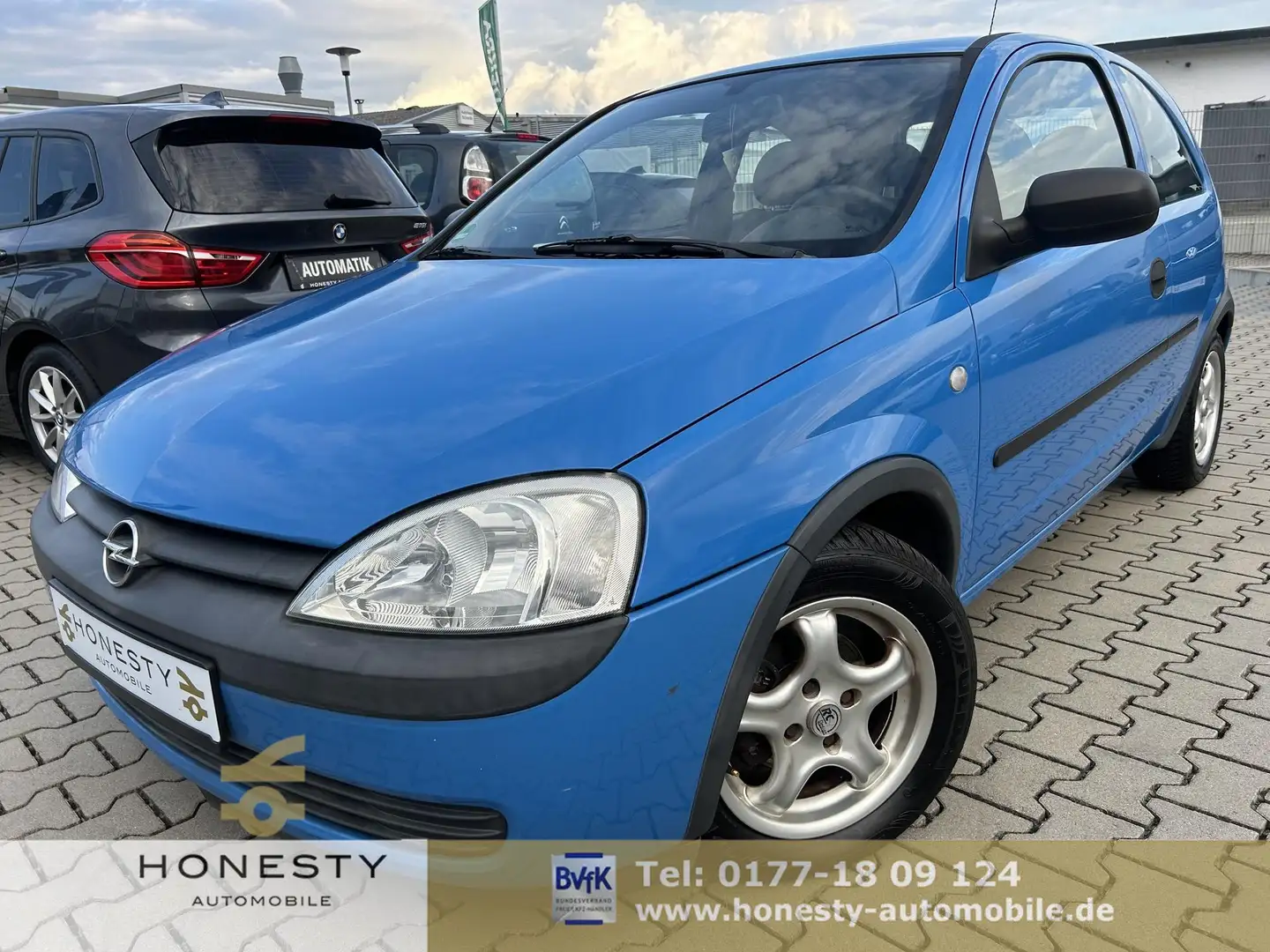 Opel Corsa C 1.0 Selection*SCHECKHEFTGEPLEGT*VIELE RECHNUN... Silber - 1