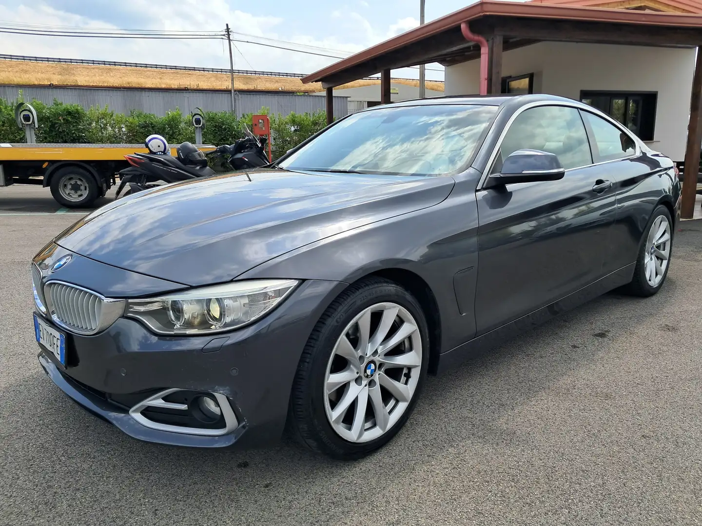 BMW 420 d Coupe 184cv Grigio - 1