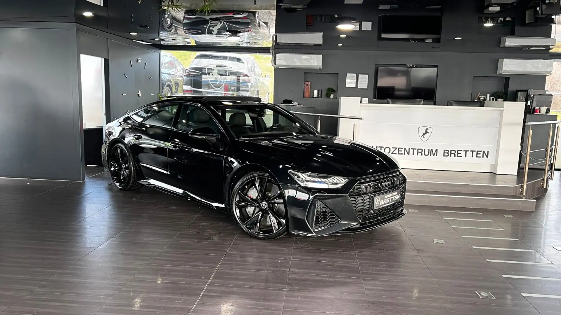 Audi RS7 Quattro*Pano*Keramik*HuD*Matrix*Nachtsi.*B&O Černá - 2
