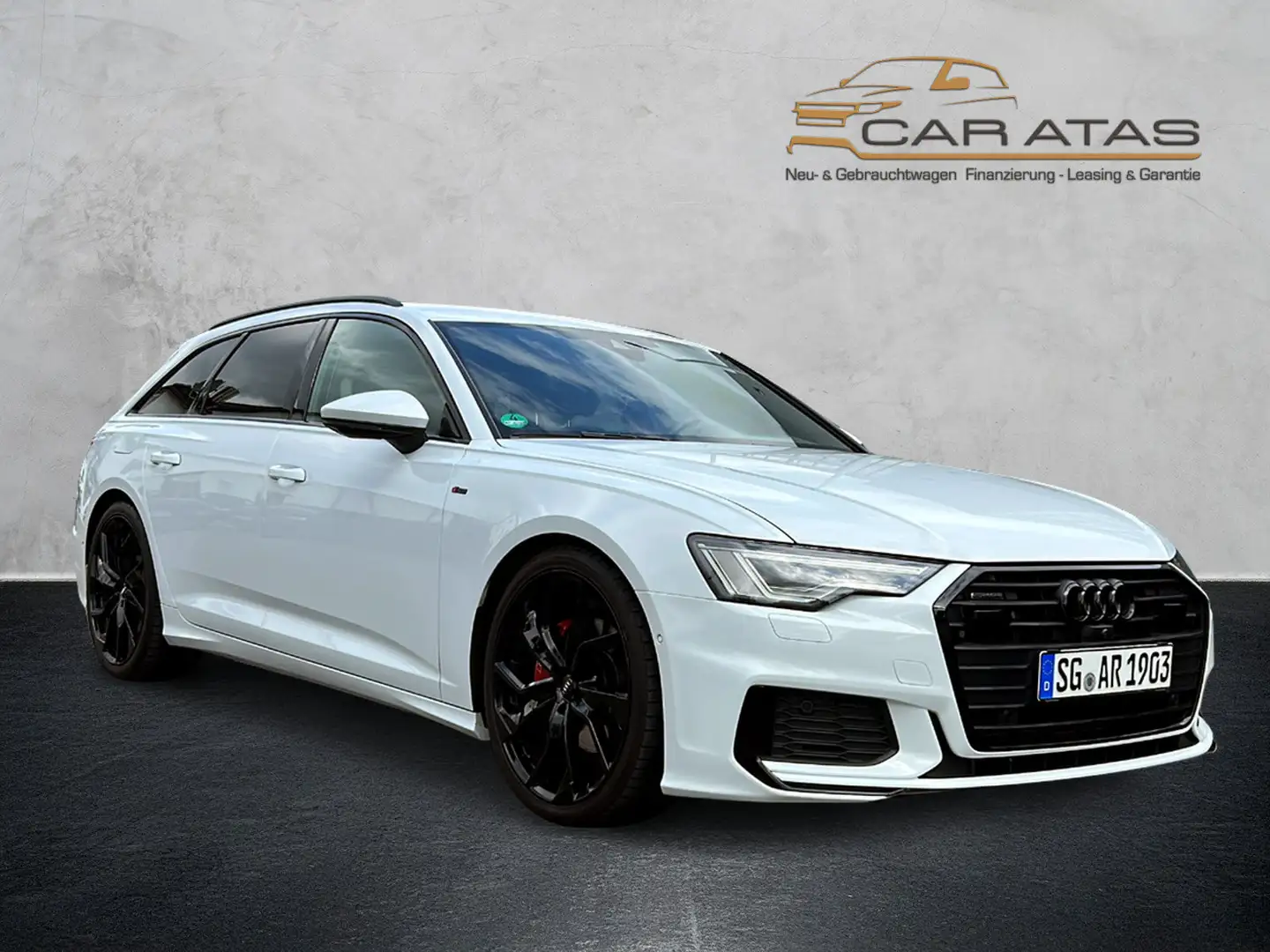 Audi A6 45 TFSI 21 Zoll Audi Garantie 03/2026 ACC Weiß - 2