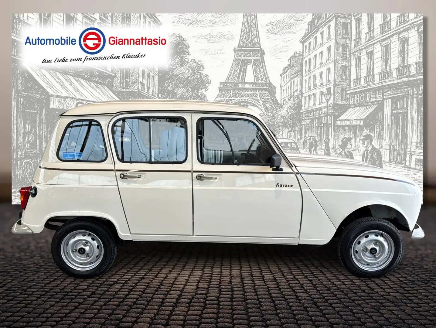 Renault R 4 R4 Savane 1.Hand 17922km Wit - 1