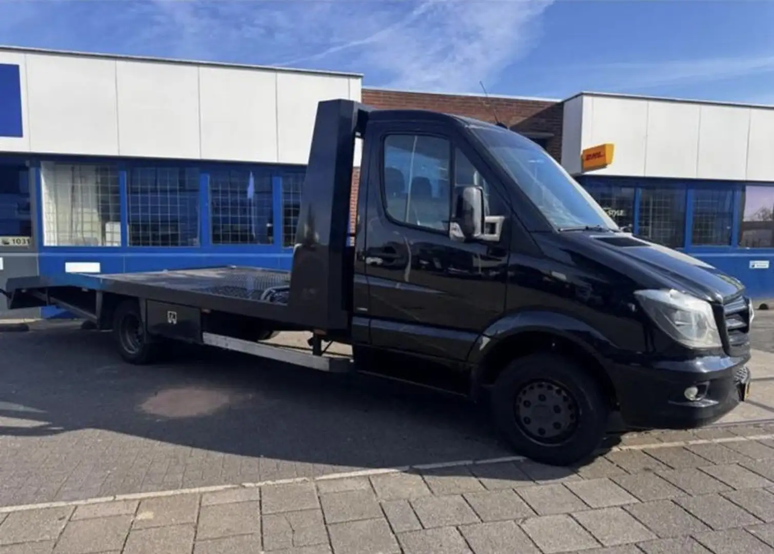 Mercedes-Benz Sprinter 519 3.0 Euro6 automaat oprijwagen Tijhof Zwart - 2