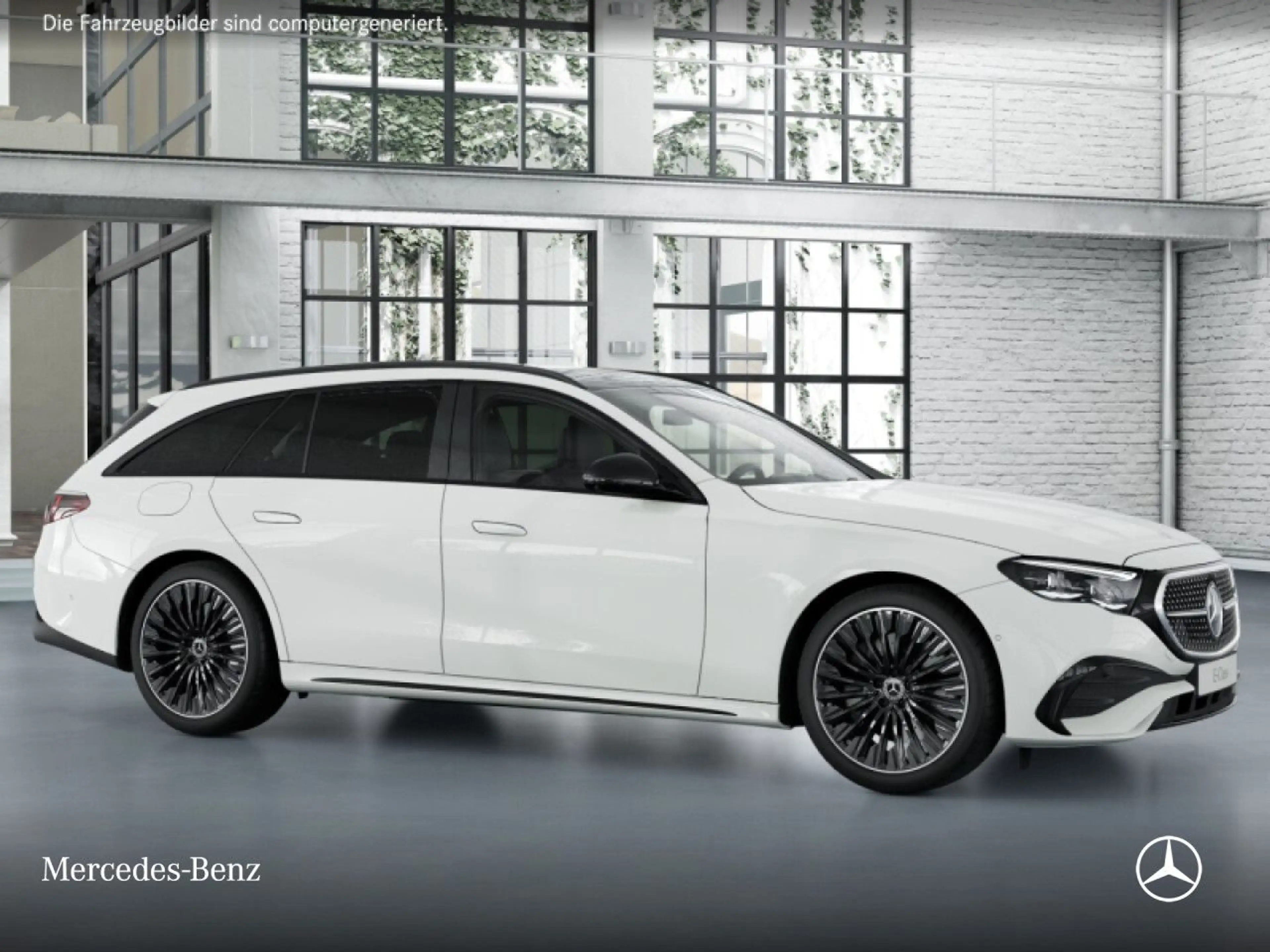 Mercedes-Benz E 300 de T 4M Edition AMG-Line Fahrass 360° Pano — photo 15