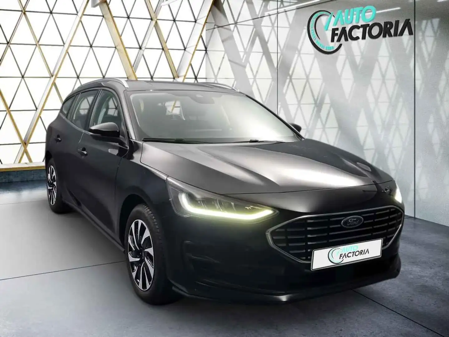 Ford Focus Break -40% 1.0 i 125cv +GPS+RADARS+LED+Options Zwart - 2