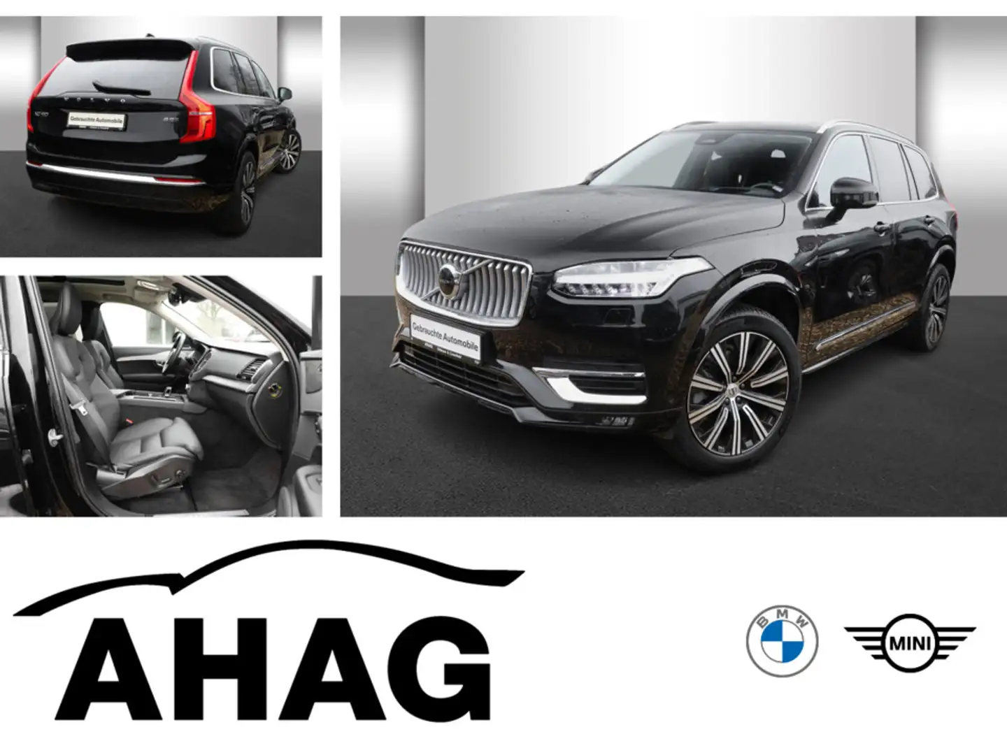 Volvo XC90 B5 D AWD Ultimate Bright Auto Tempom.aktiv Panoram Schwarz - 1