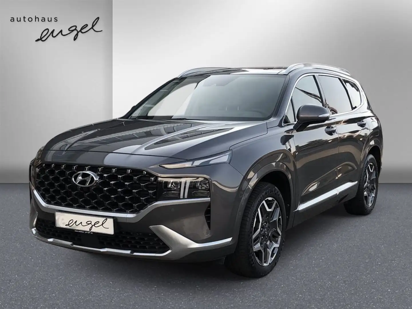 Hyundai SANTA FE SANTA FE 1.6 Plugin-Hybr. 4WD Signature,NAVI,LED Grijs - 1