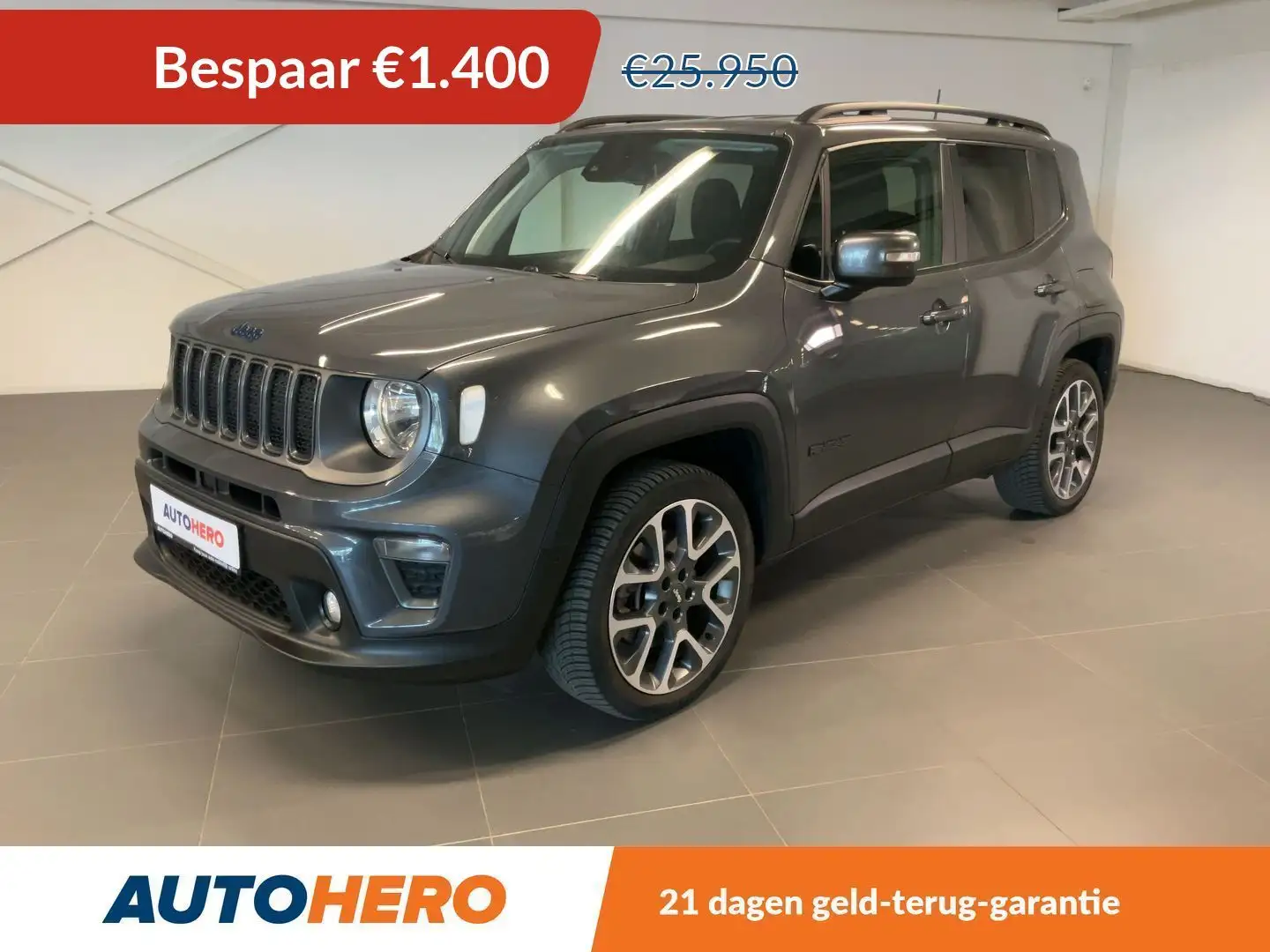 Jeep Renegade 1.3 T4 4xe Plug-in Hybrid S Grijs - 1