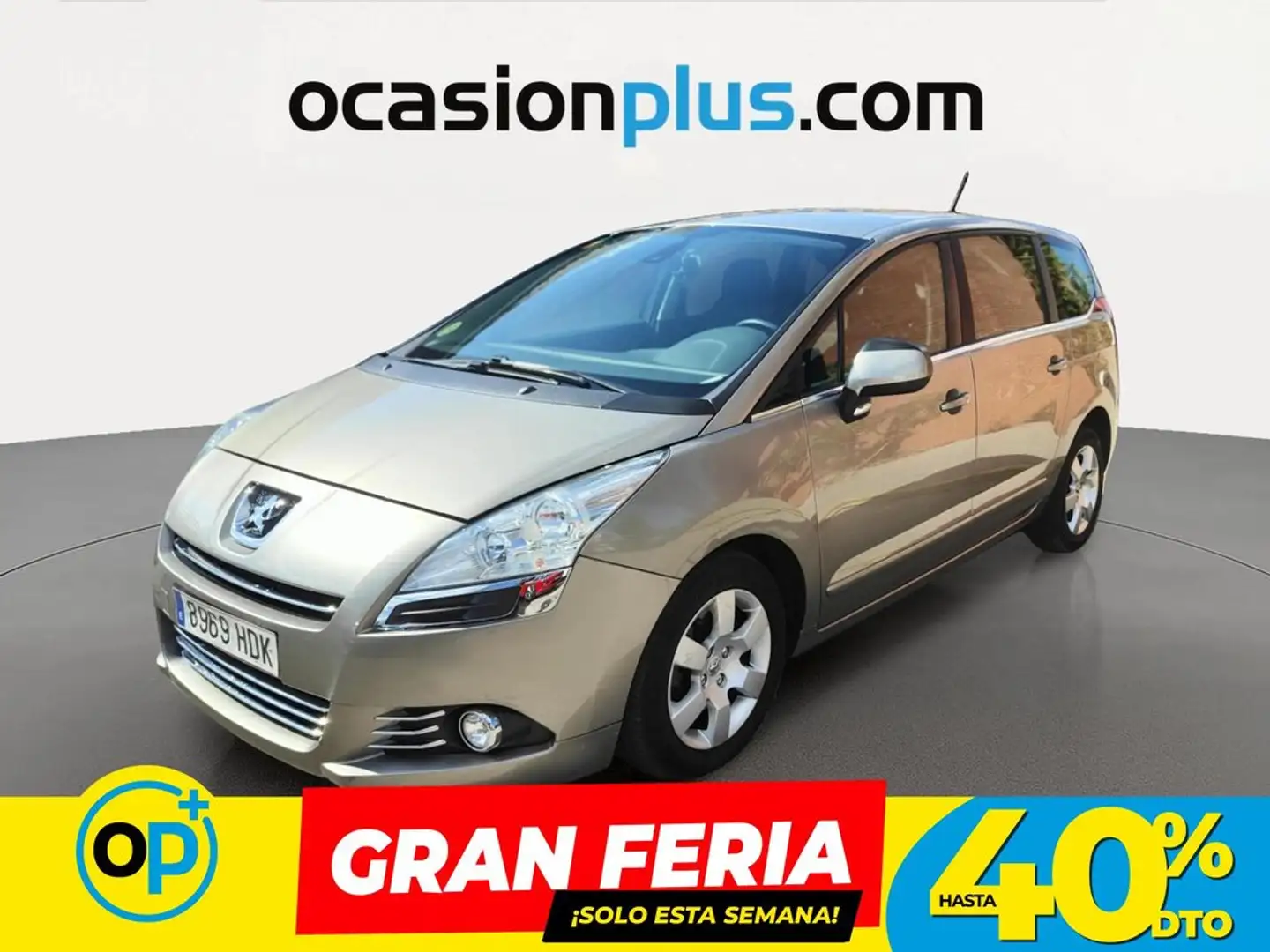 Peugeot 5008 2.0HDI Premium Gris - 1