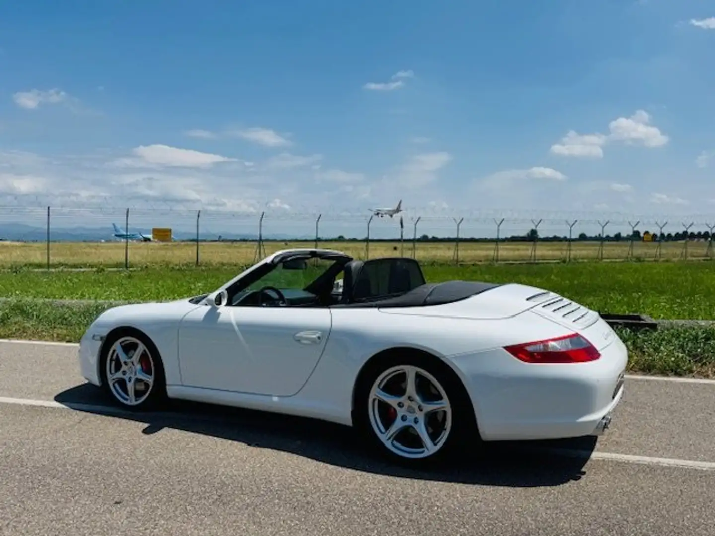 Porsche 997 Carrera 3.8S Cabrio 385cv  ""69.000 KM"" Alb - 2