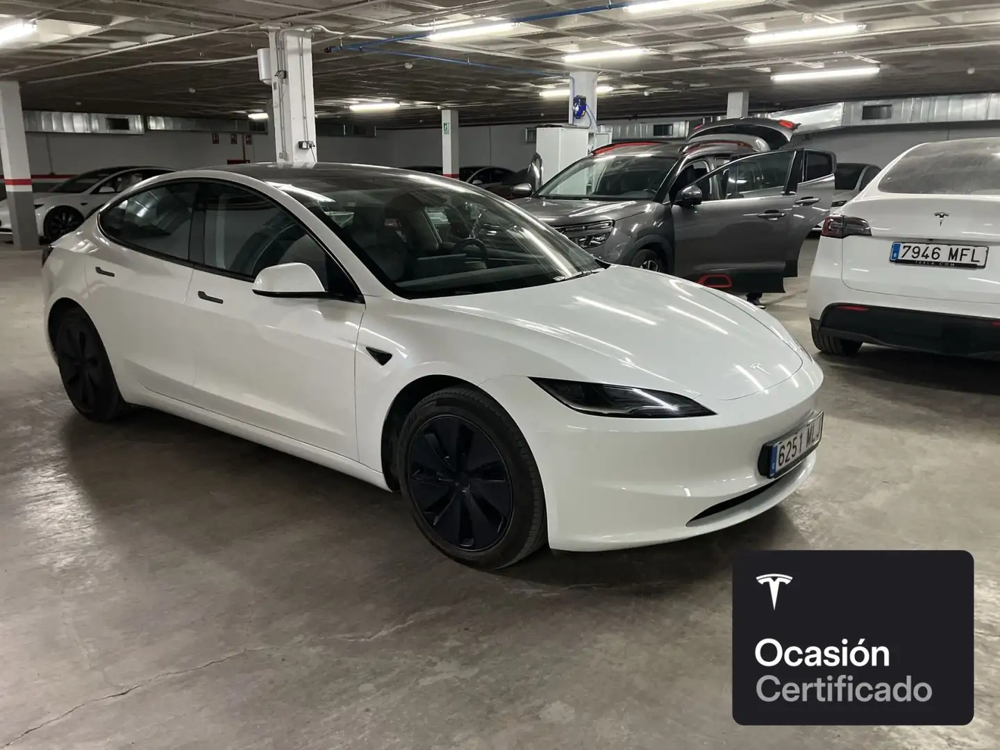 Tesla Model 3 Long Range AWD Blanc - 2