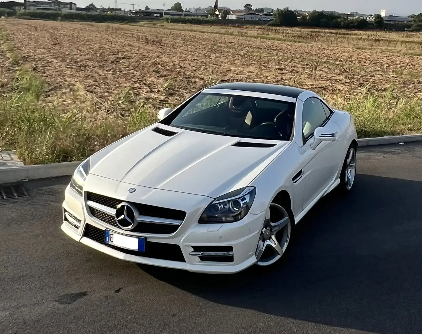 Mercedes-Benz SLK 250 (cgi be) Premium auto Blanc - 2