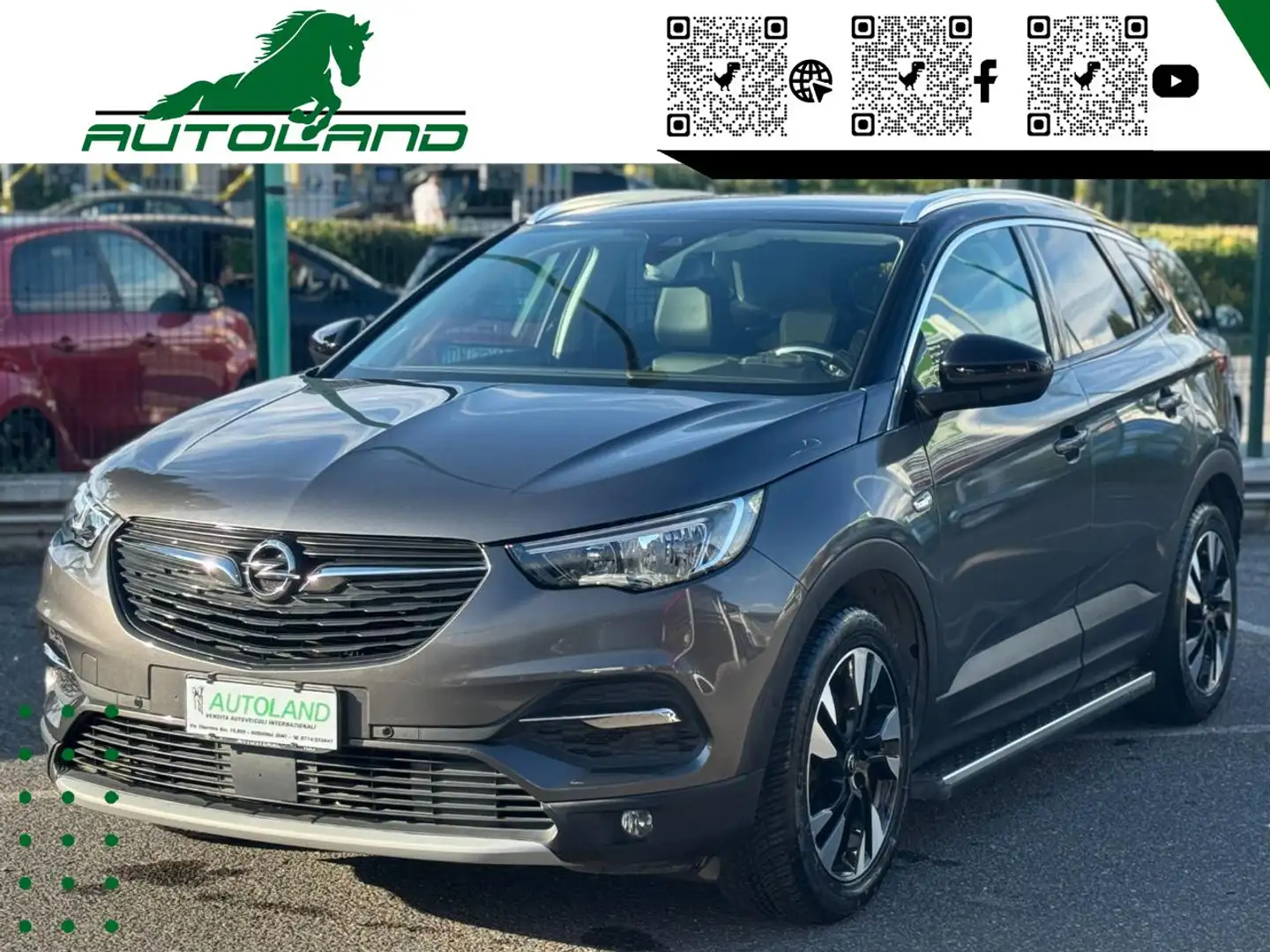 Opel Grandland X Ecotec 120 Anniv.*UnicoProprietario*CronoTagliandi Grigio - 1