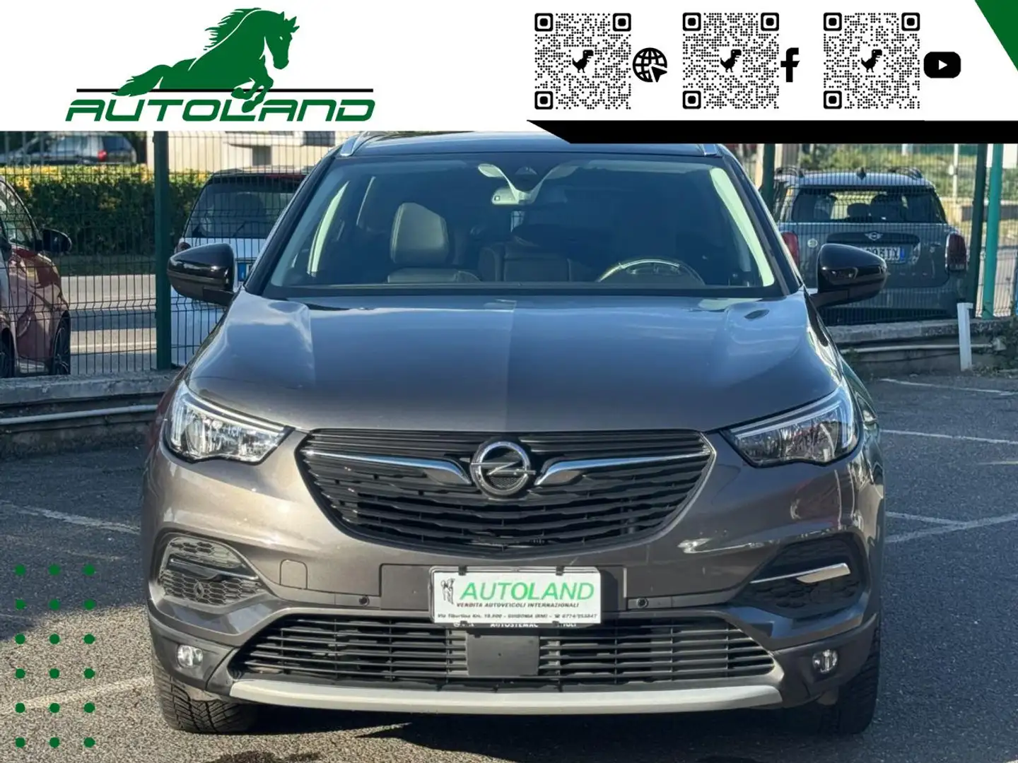 Opel Grandland X Ecotec 120 Anniv.*UnicoProprietario*CronoTagliandi Grigio - 2