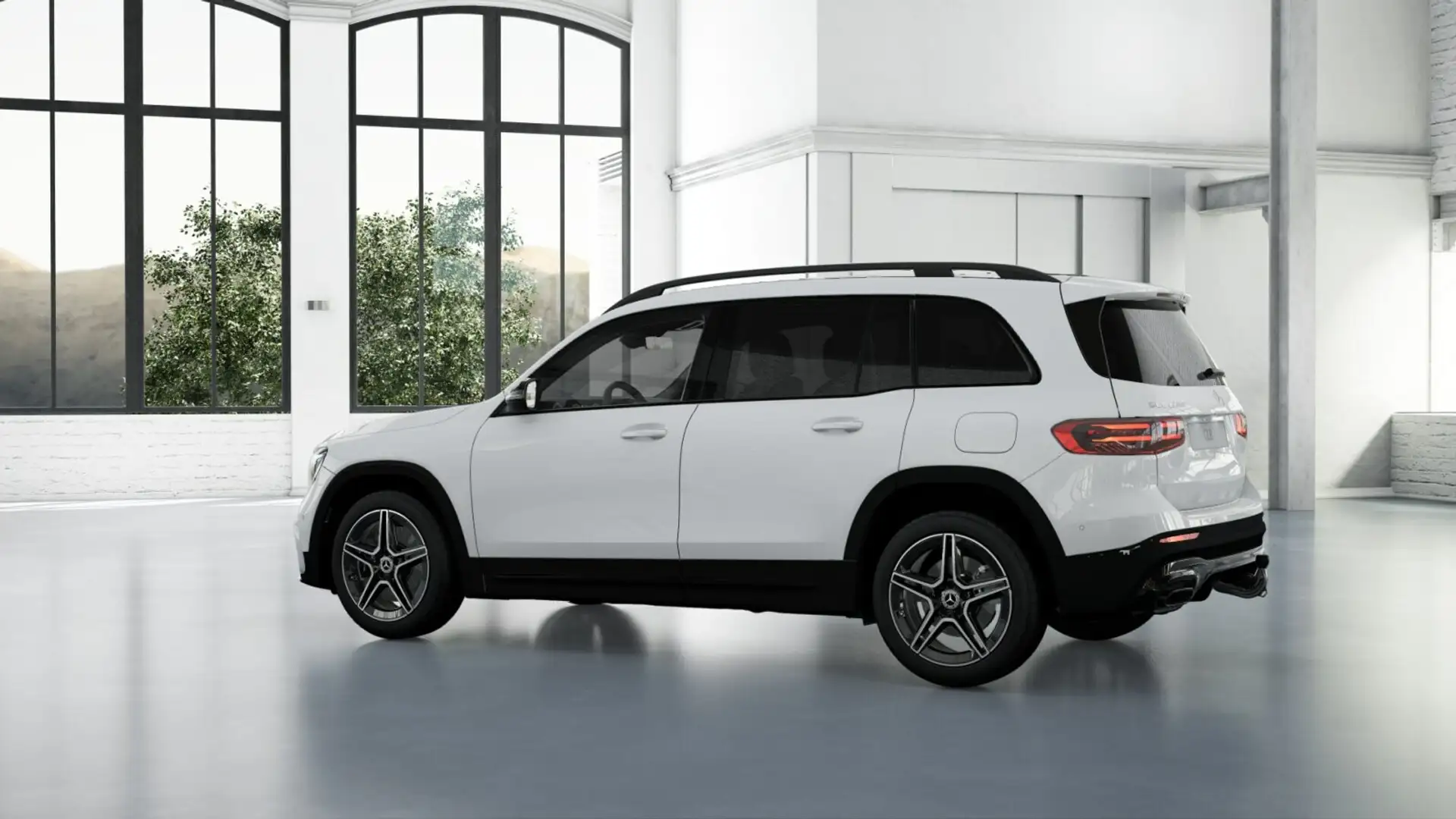 Mercedes-Benz GLB 220 GLB 220 d 4M AMG+NIGHT+STHZ+AHK+KAM+SOUND+EASYP Weiß - 2