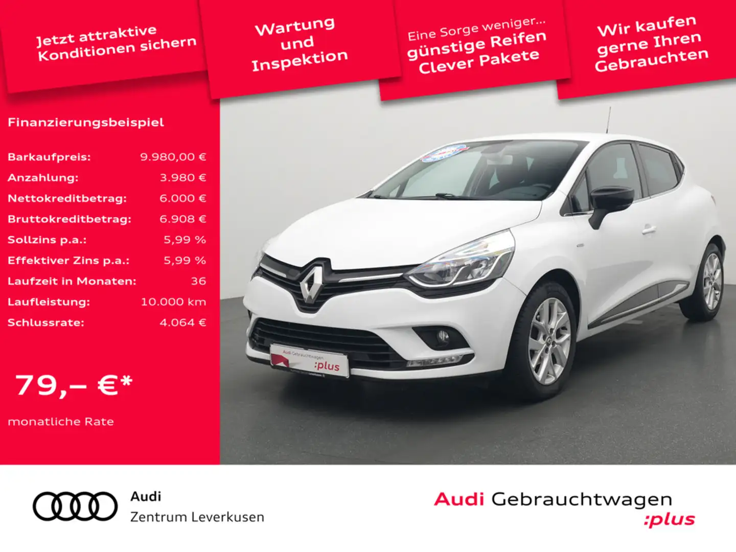 Renault Clio NAVI PDC KEYLESS Noir - 1