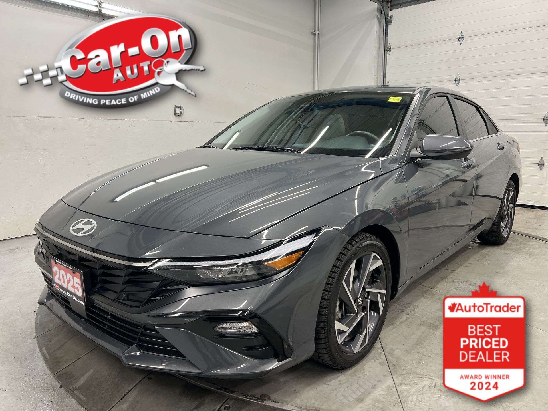 Gray 2025 Hyundai Elantra Sedan  Automatic