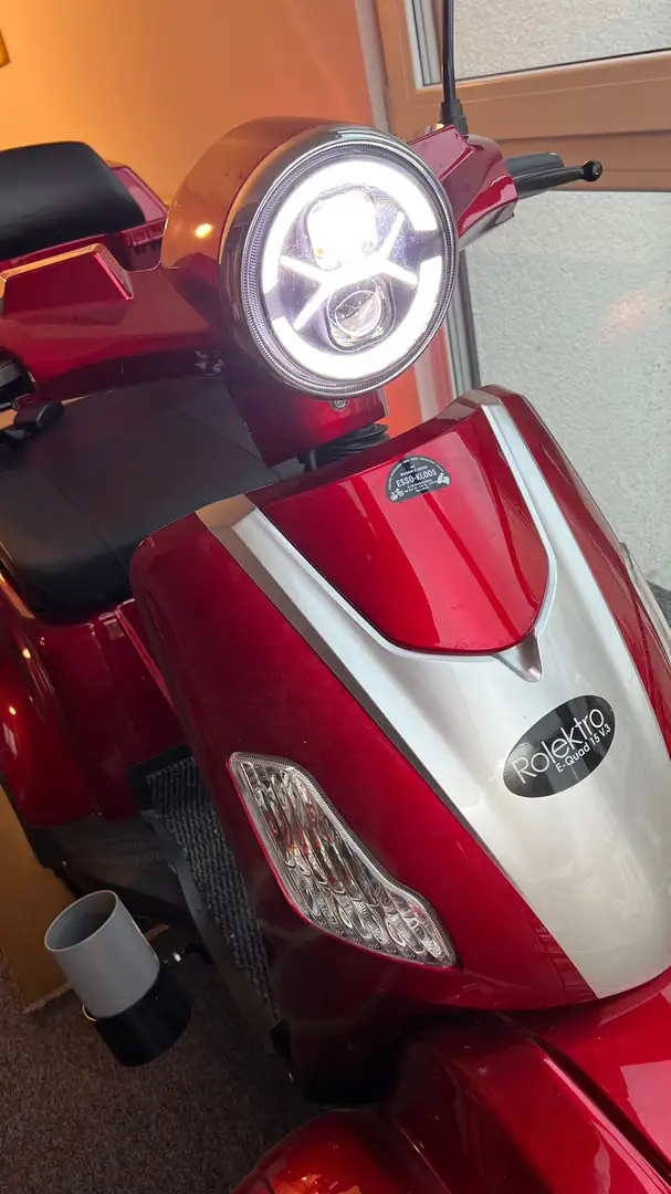 Rolektro E-Quad 15 V.3 Lithium Akku NEUWERTIG ! Rot - 2