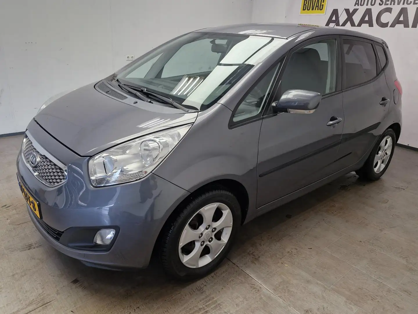 Kia Venga 1.6 CVVT X-ecutive GARANTIE ! AUTOMAAT ! NAVIGATIE Gris - 2