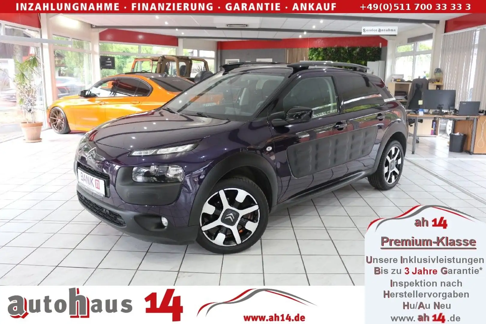Citroen C4 Cactus - Navigation-Kamera-Panorama-Leder-Ka Violett - 1