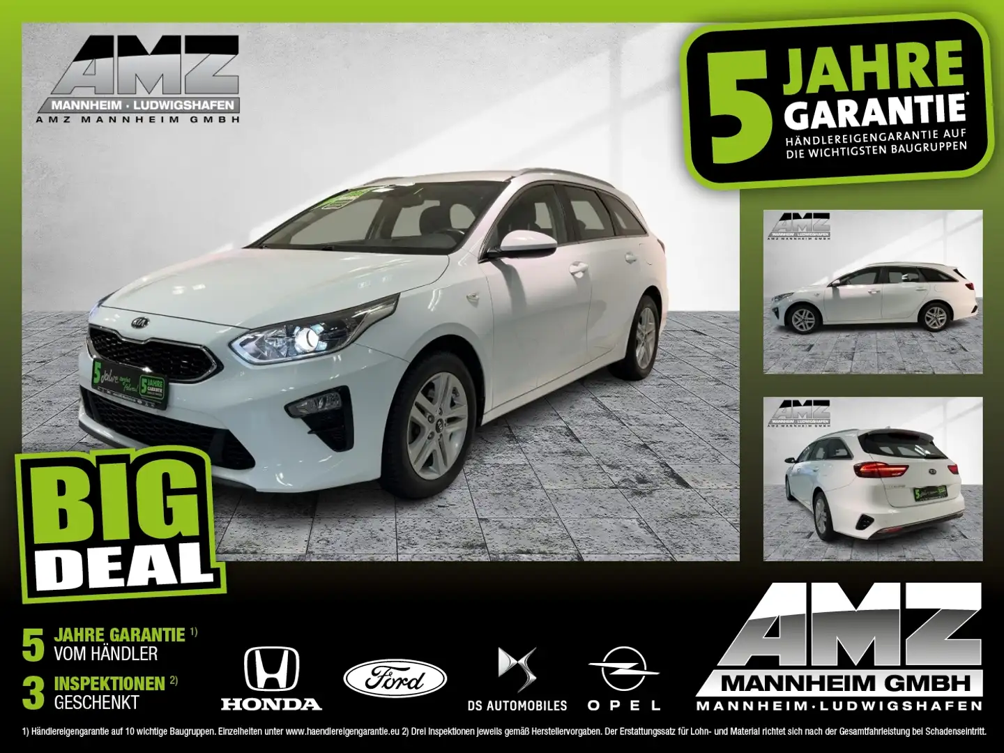Kia Ceed SW / cee'd SW Ceed Sportswagon 1.4 T-GDI Vision FLA SpurH LM Blanco - 1