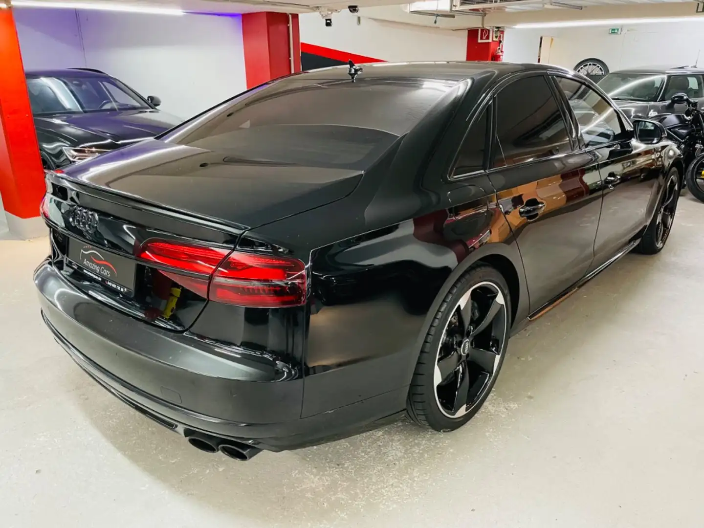 Audi S8 4.0 TFSI quattro plus Keramik|Carbon|ACC|LED Schwarz - 2