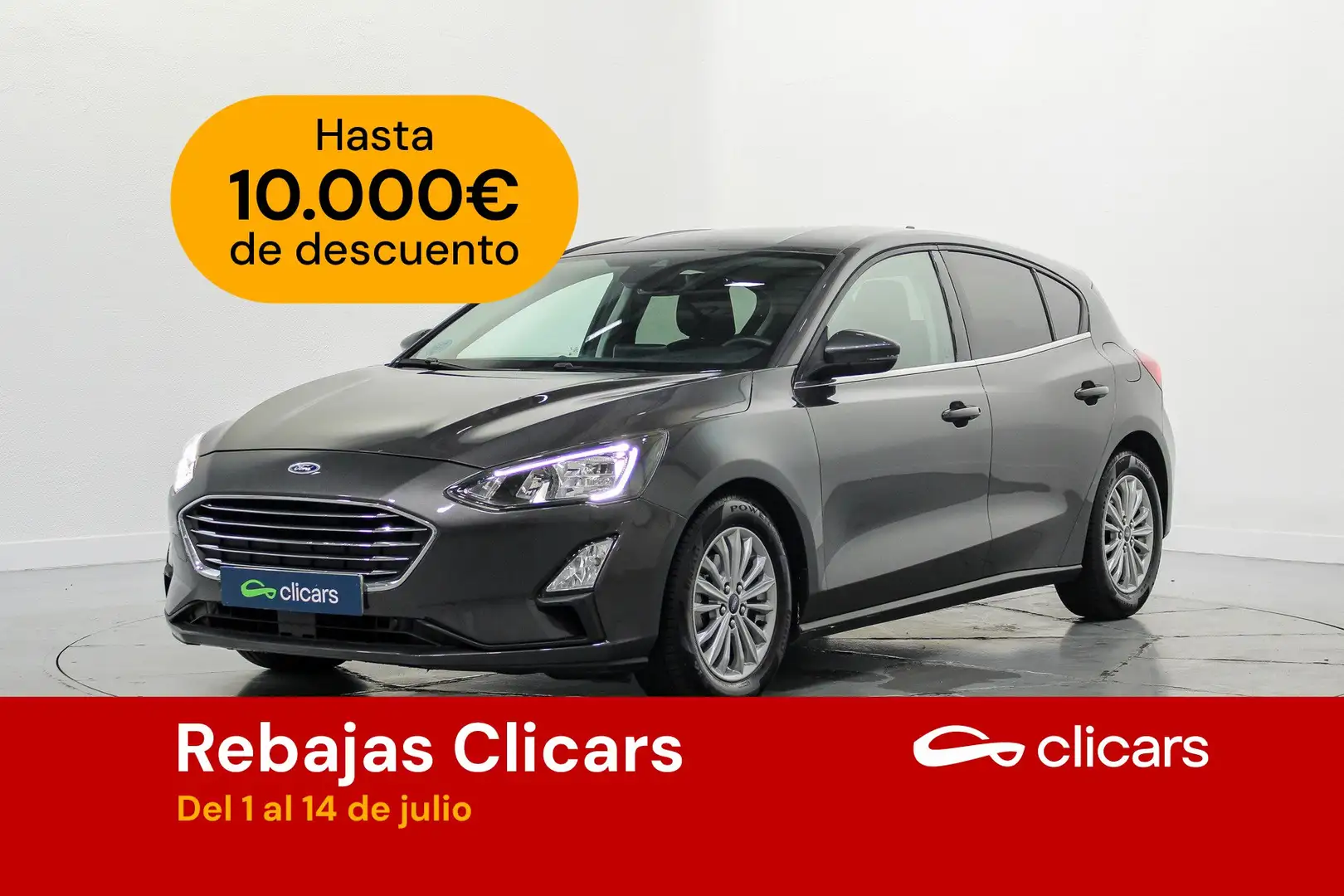 Ford Focus 1.5Ecoblue Titanium 120 Gris - 1