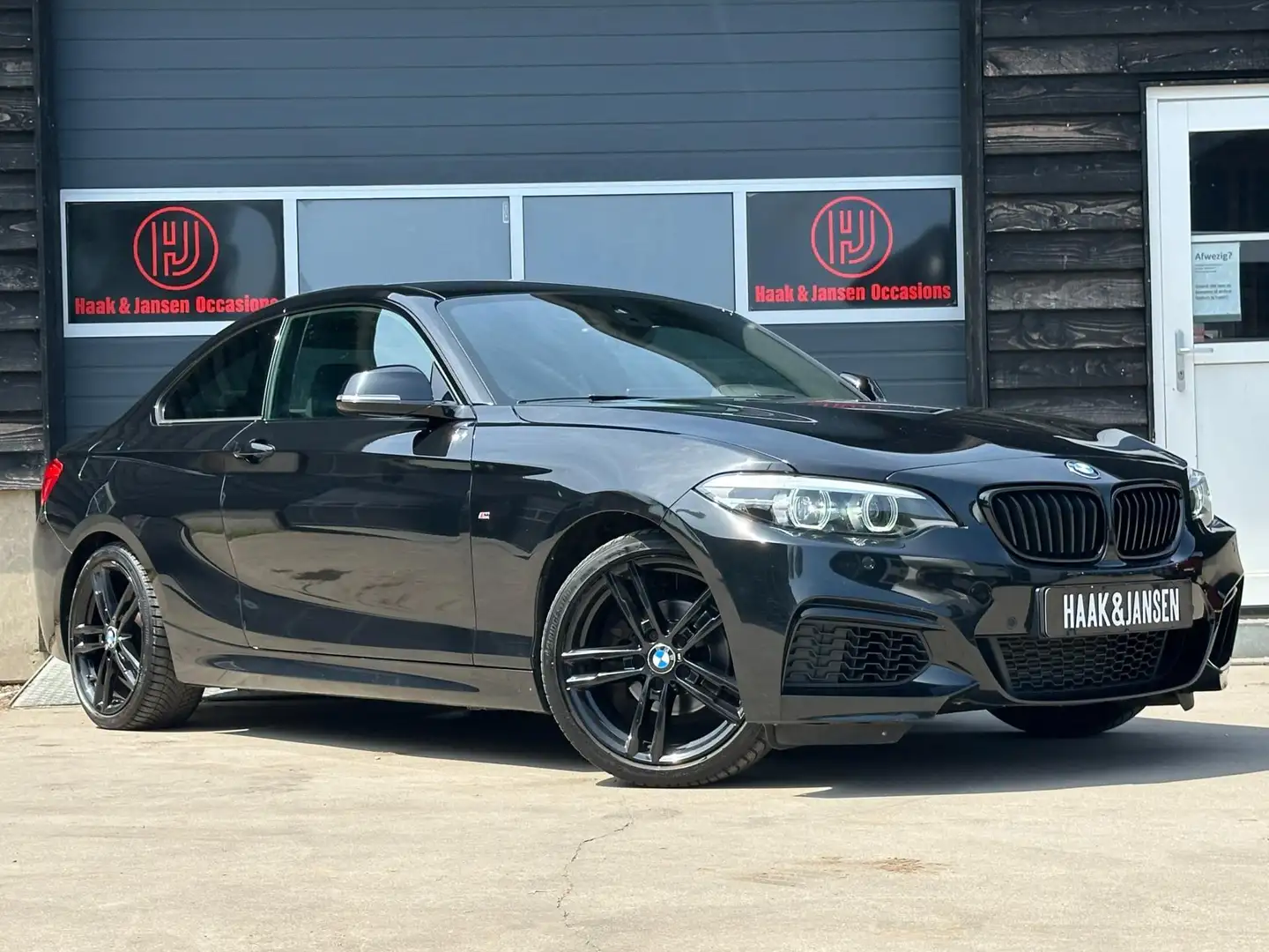BMW 218 2-serie Coupé 218i High Executive M pakket Alcanta Zwart - 2