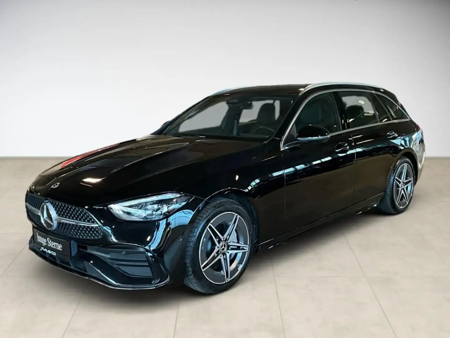 Mercedes-Benz C 220 d T AMG Style S-Sitz ACC KAM PDC SpurH Schwarz - 1