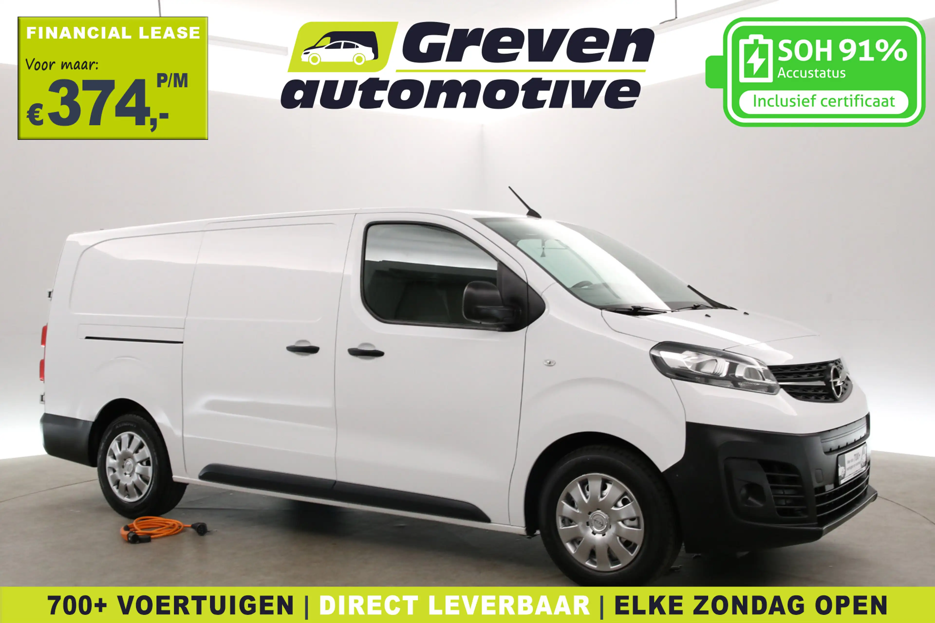 Opel Vivaro Elektrisch 75 kWh L3H1 Long Range | Snelladen | SO