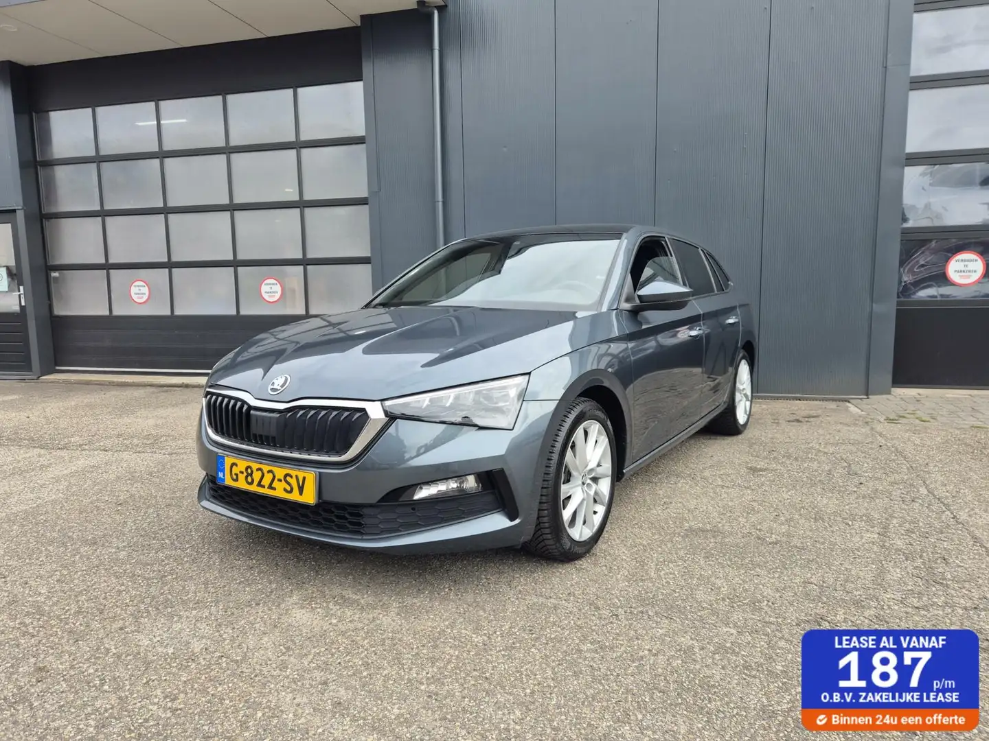 Skoda Scala 1.0 TSI Sport Business Gris - 1